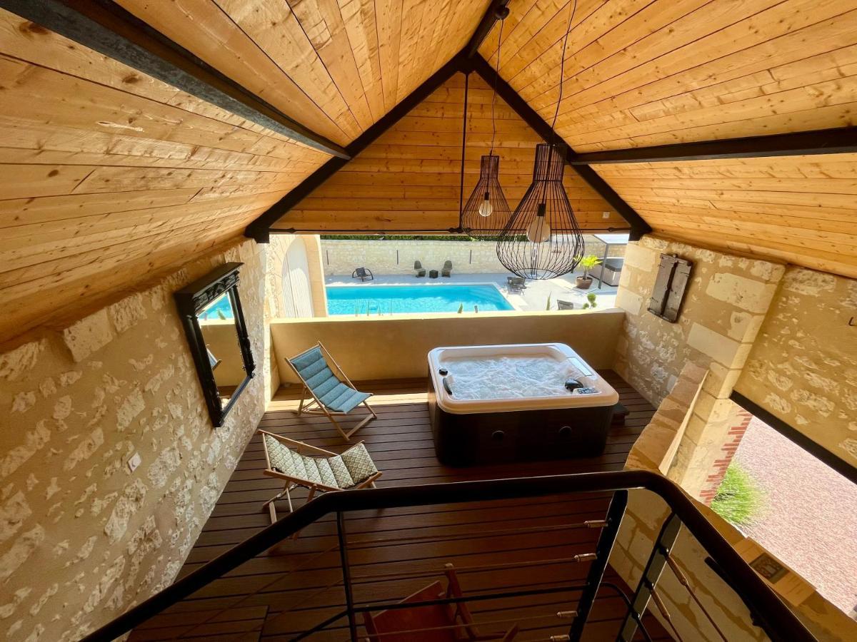 Cave Auger La Maison D'Hotes レスティニエ エクステリア 写真